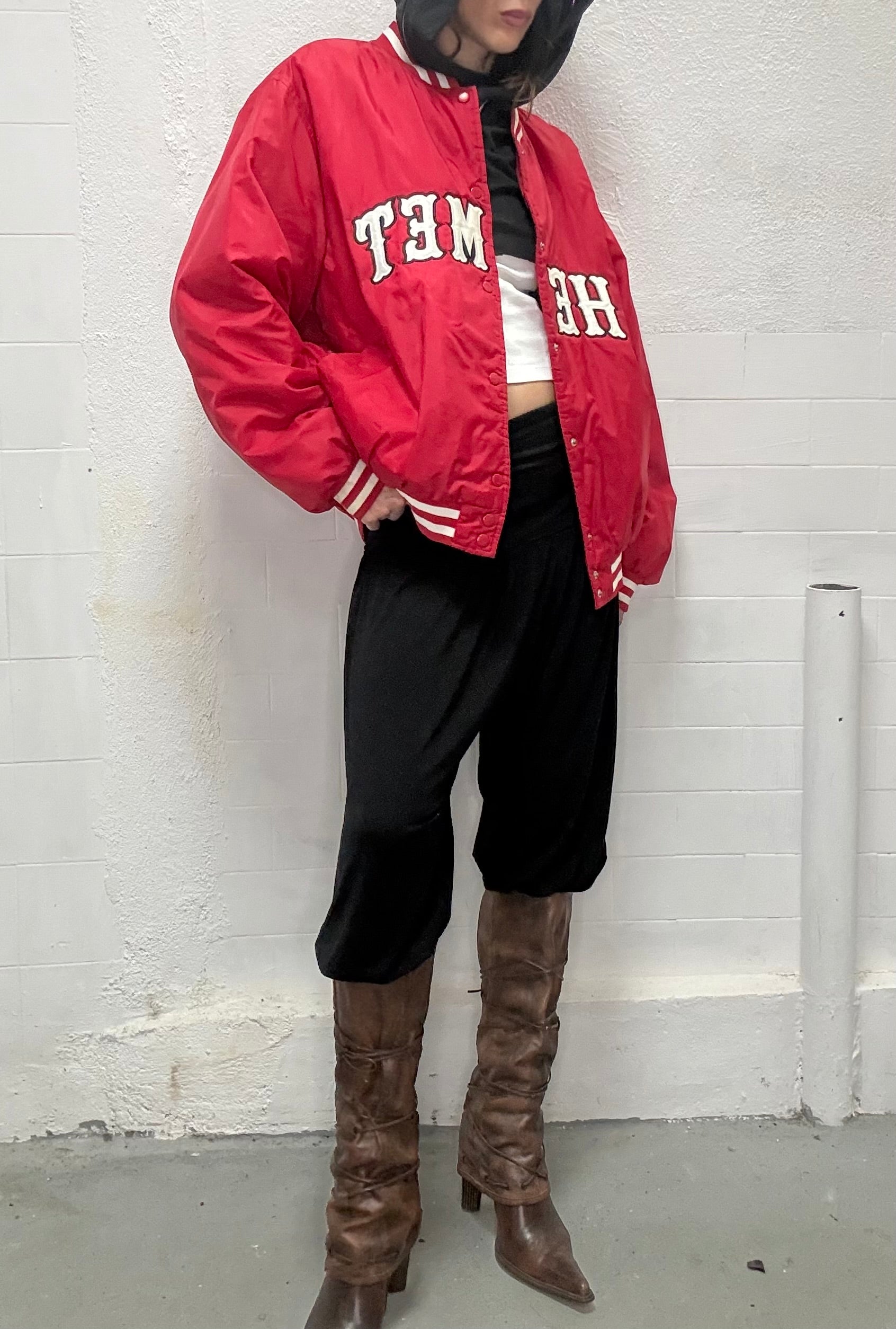 074 VINTAGE BOMBER JACKET