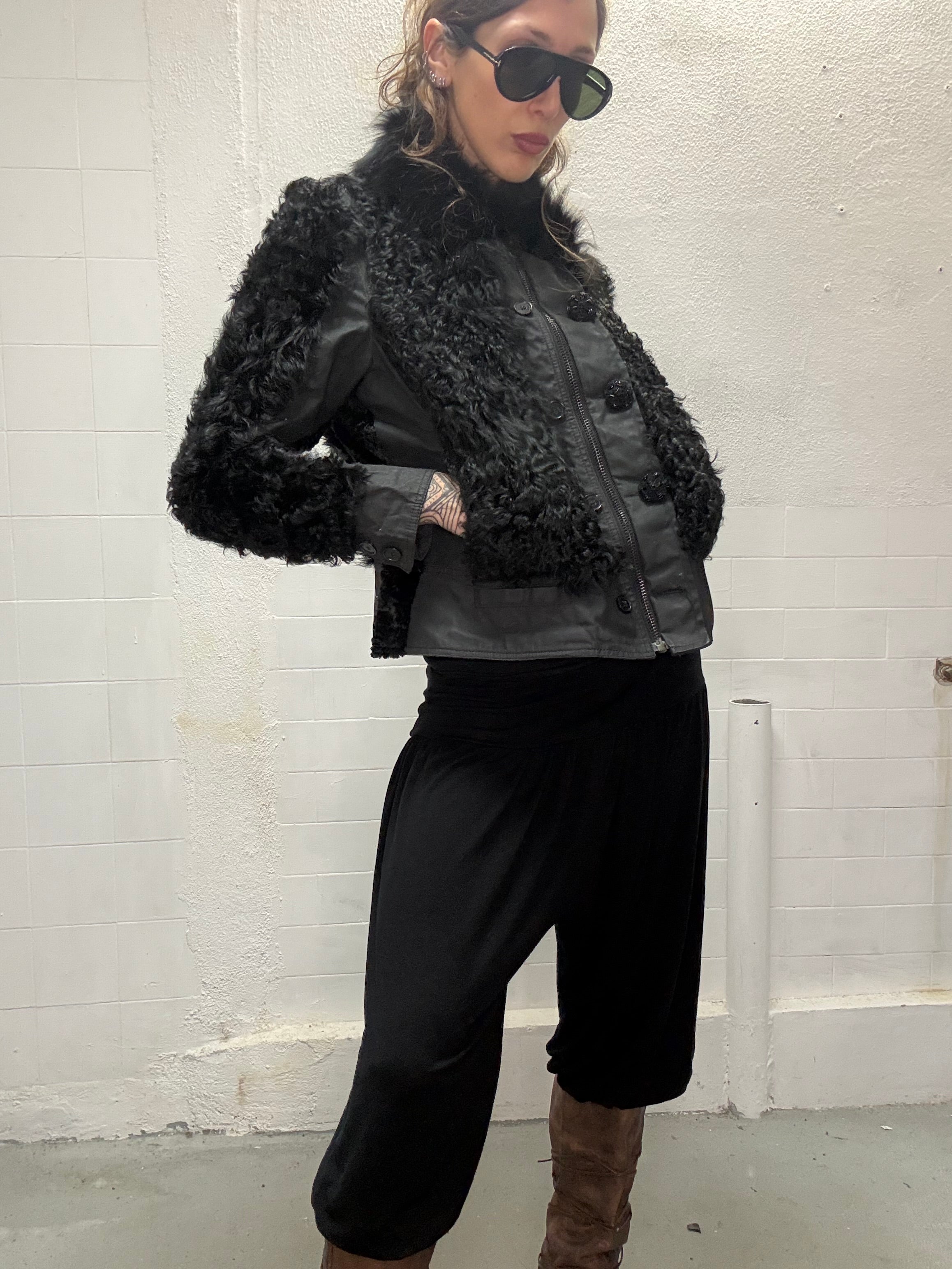 0101 REAL MESS FUR JACKET