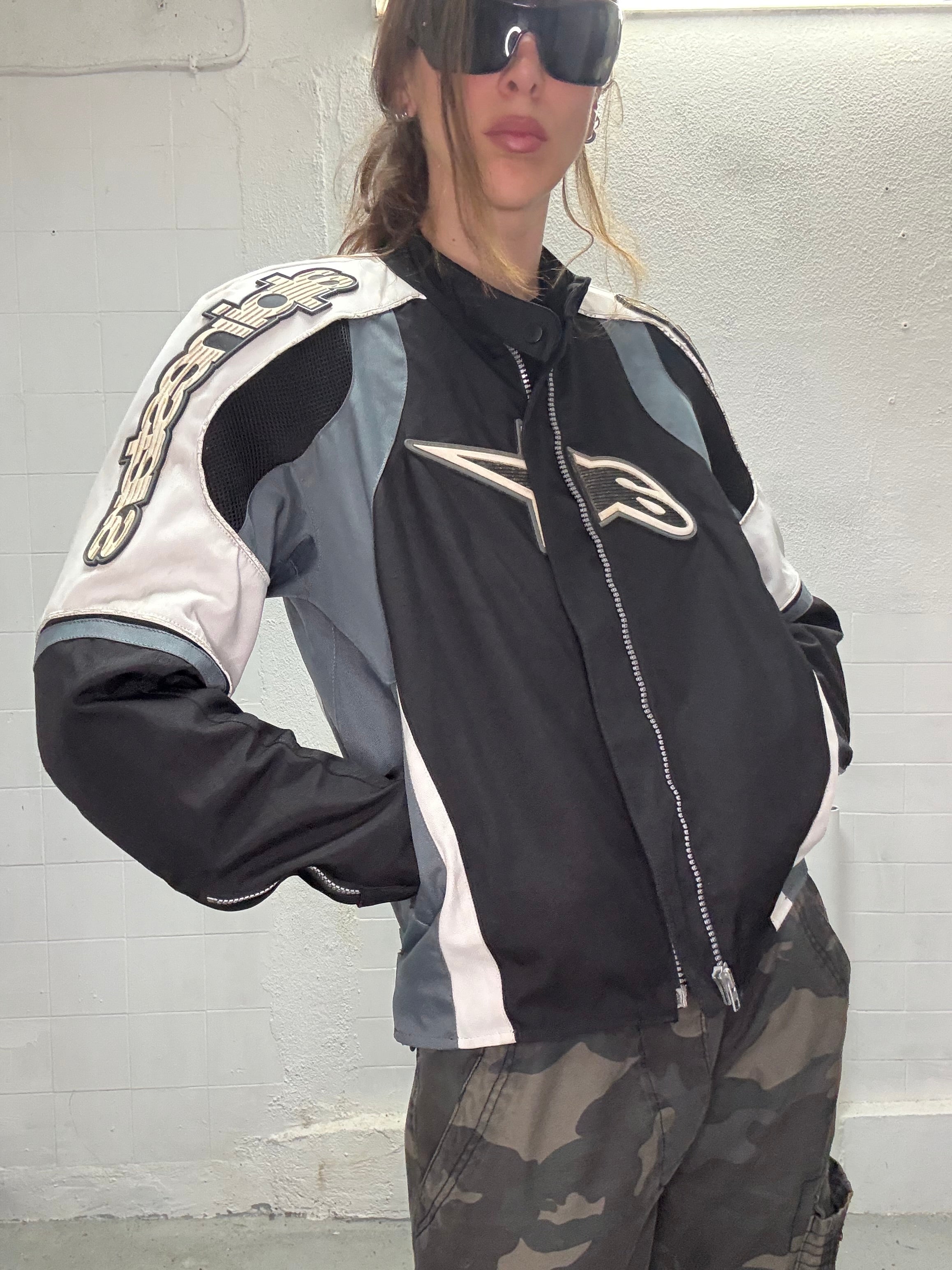 072 BIKER STRUCTURED JACKET