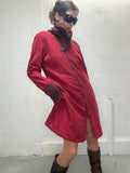 064 SKUNKFUNK MEDIUM LONG COAT