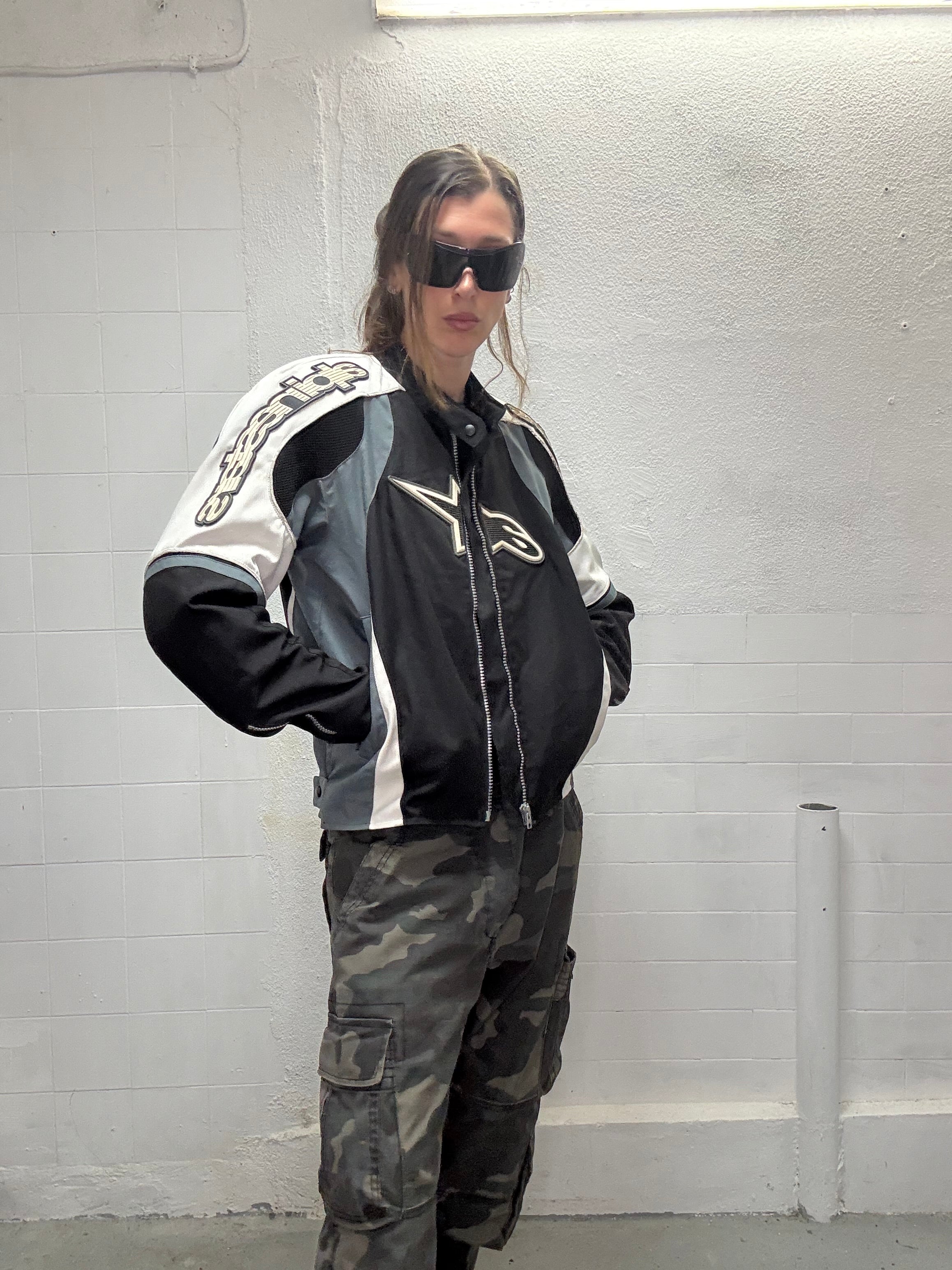 072 BIKER STRUCTURED JACKET
