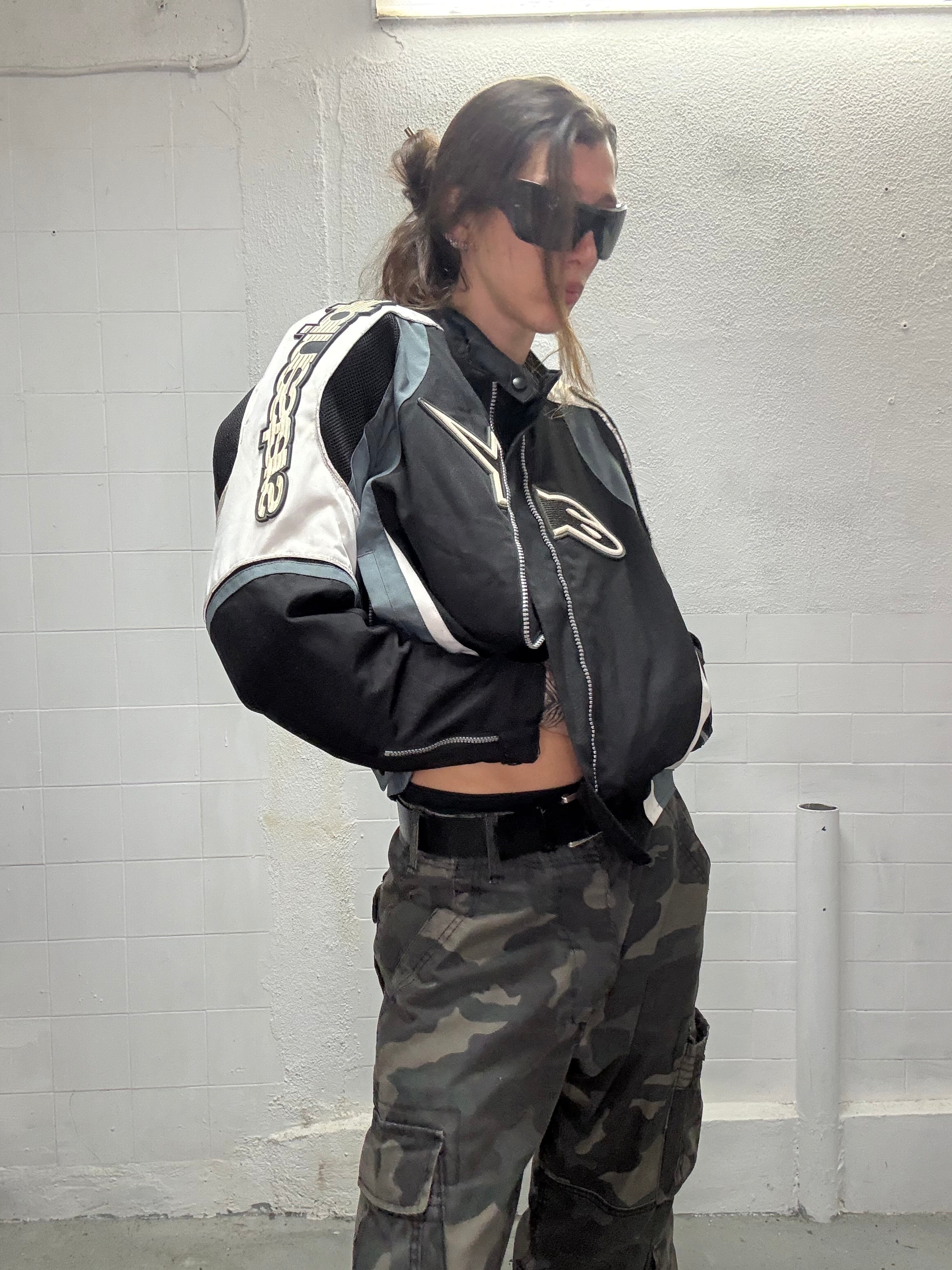 072 BIKER STRUCTURED JACKET