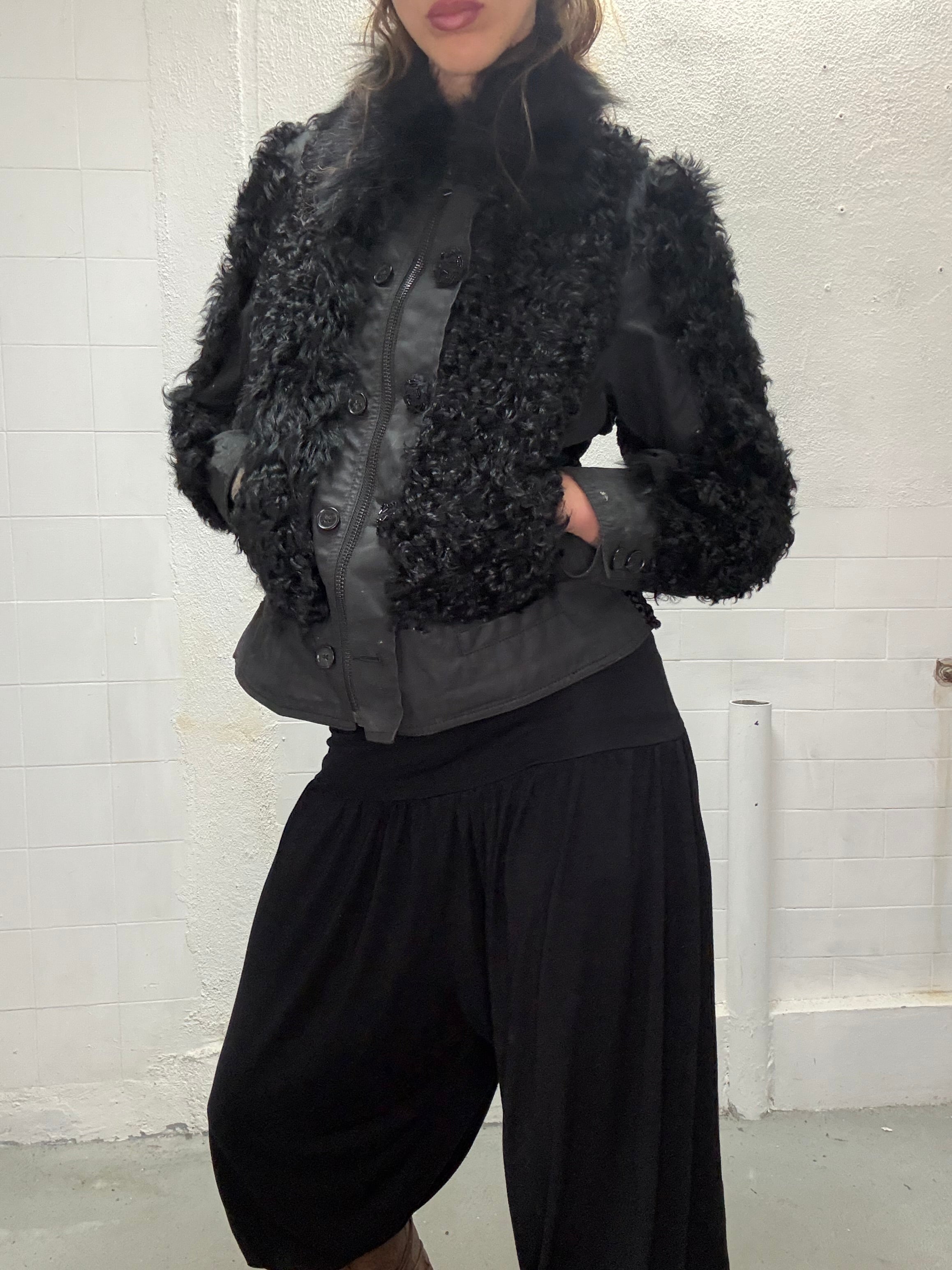 0101 REAL MESS FUR JACKET