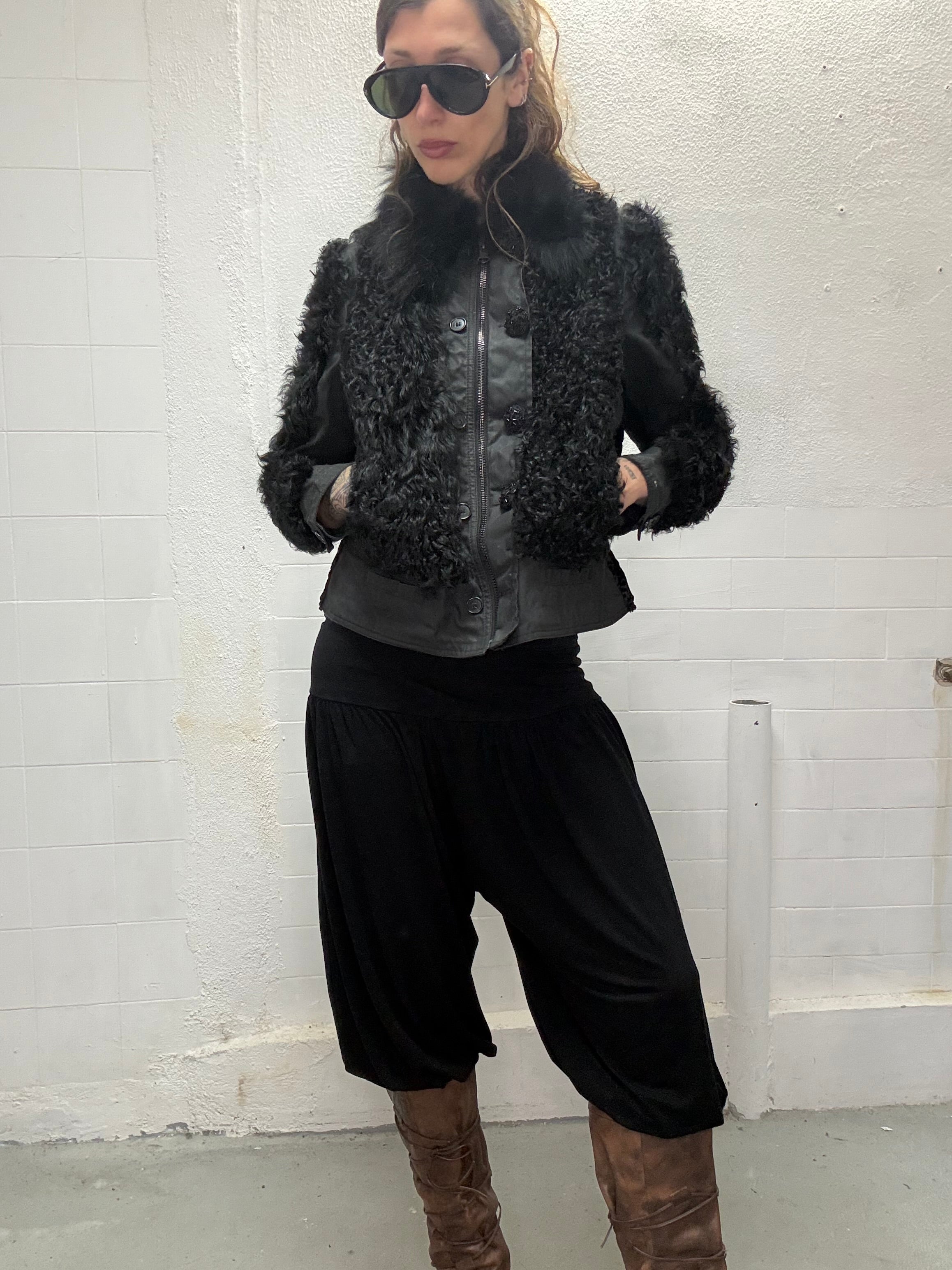 0101 REAL MESS FUR JACKET