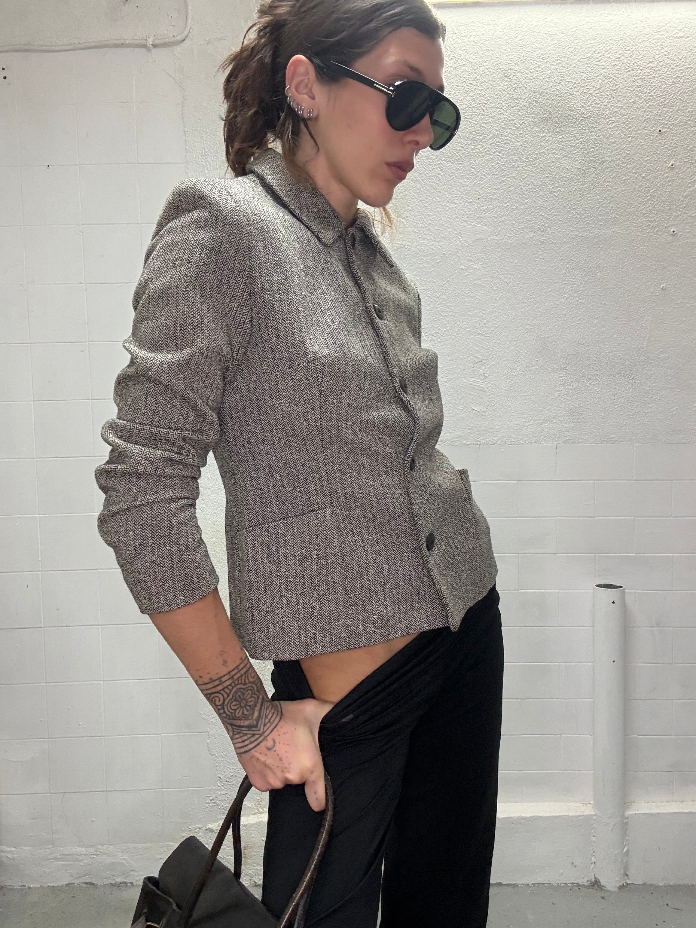 078 BUTTON UP BLAZER