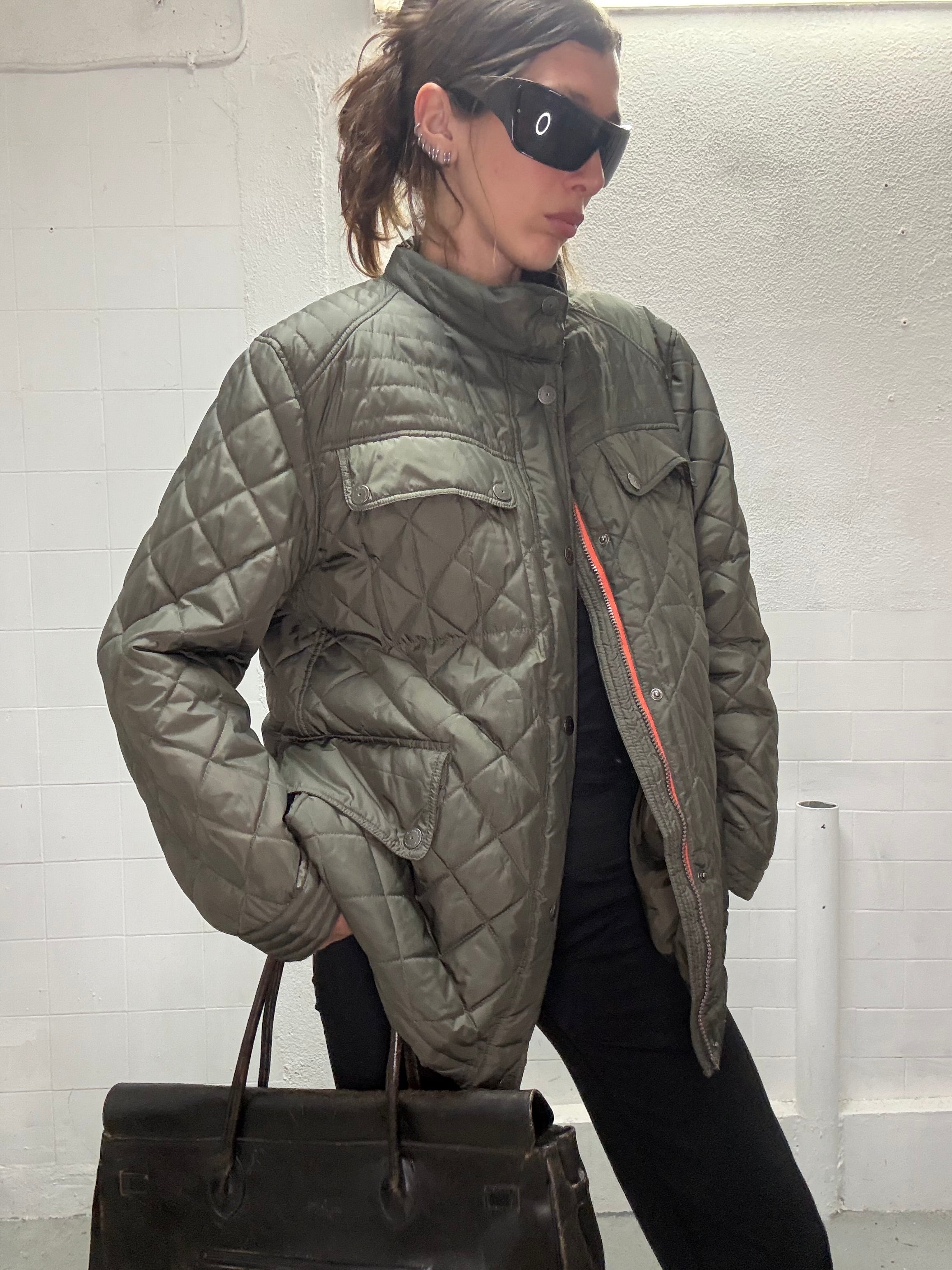 068 MILITARY QUILTED JACKET