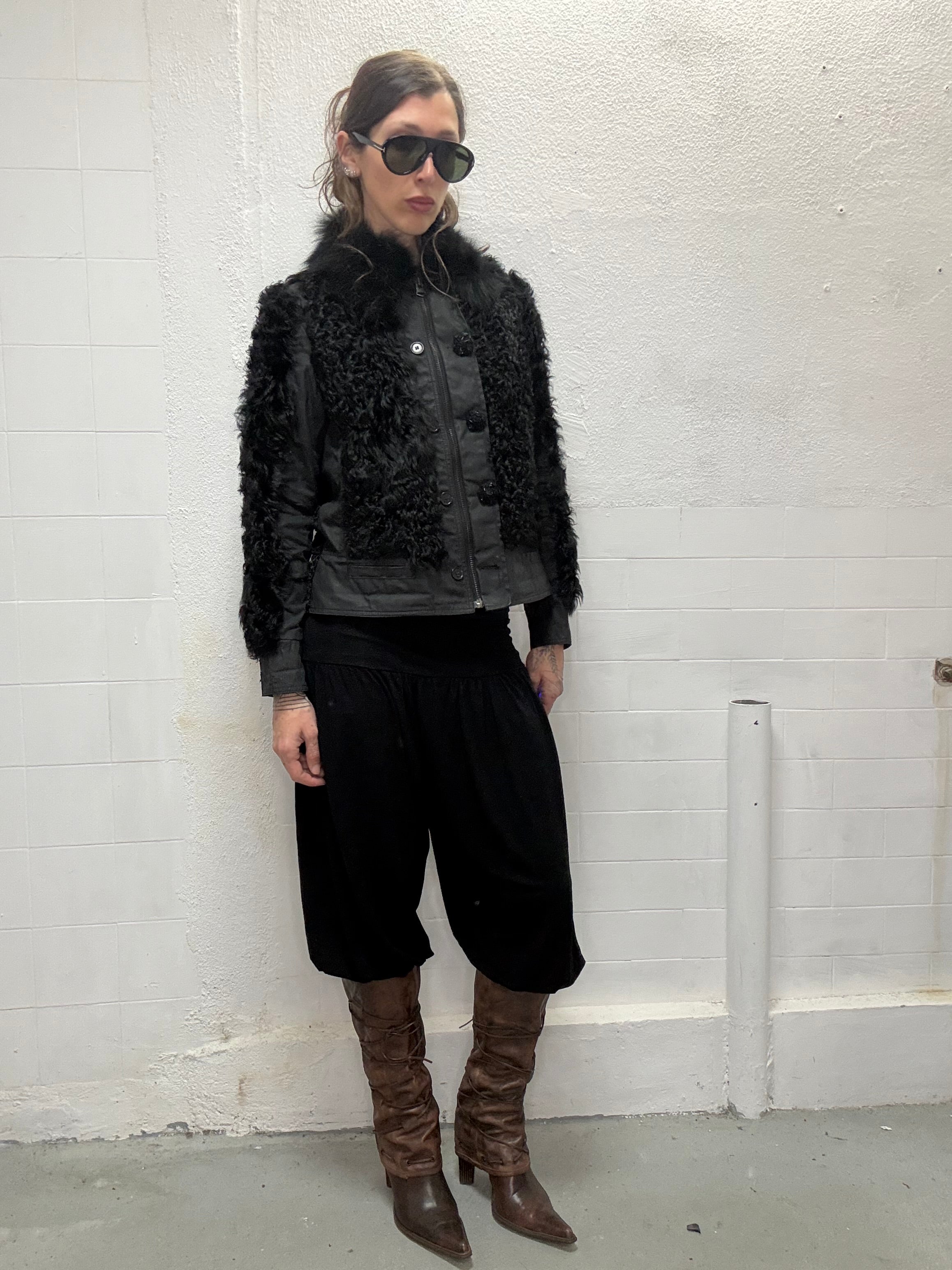 0101 REAL MESS FUR JACKET