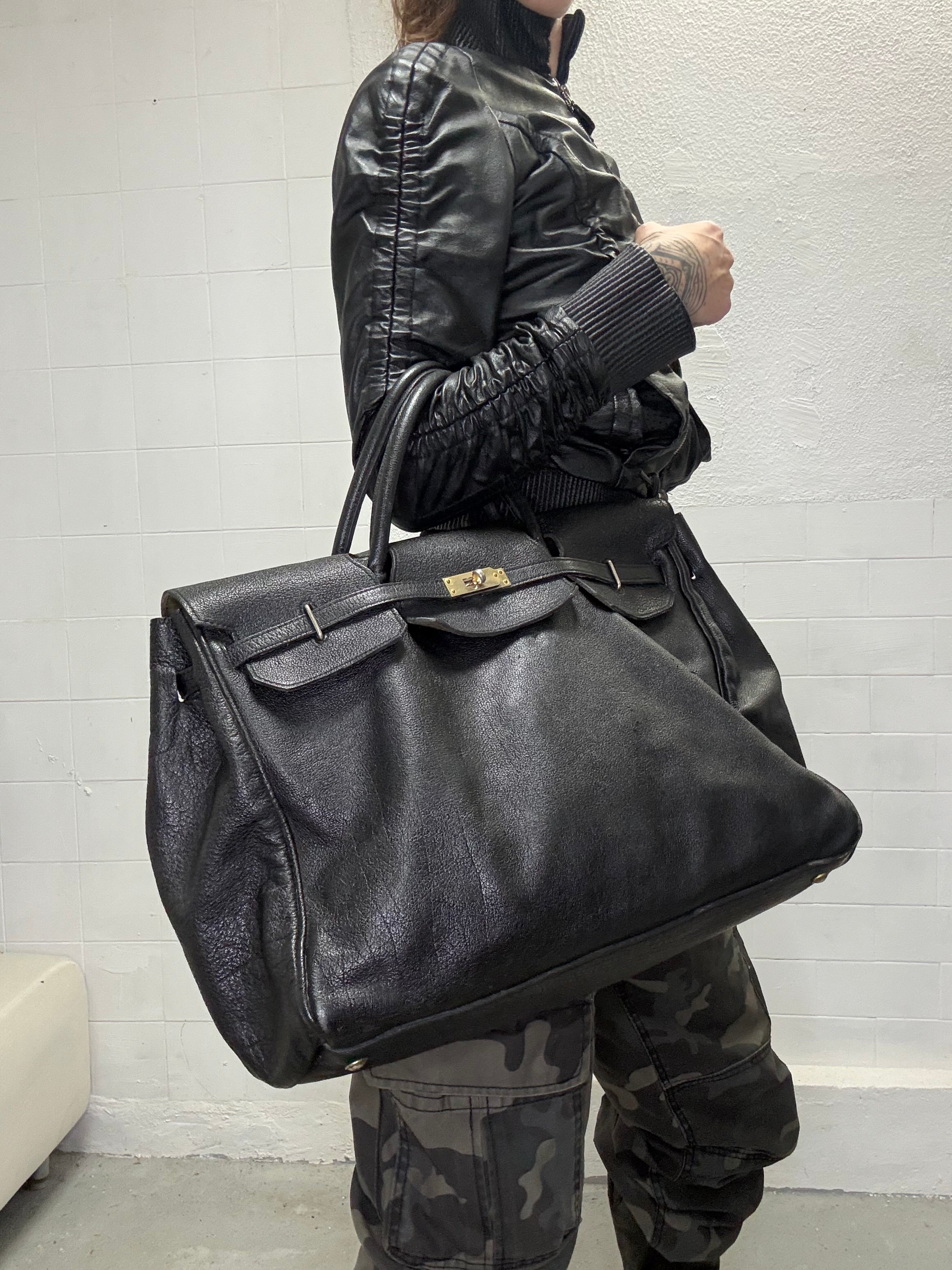 0100 FIRKIN REAL LEATHER BAG