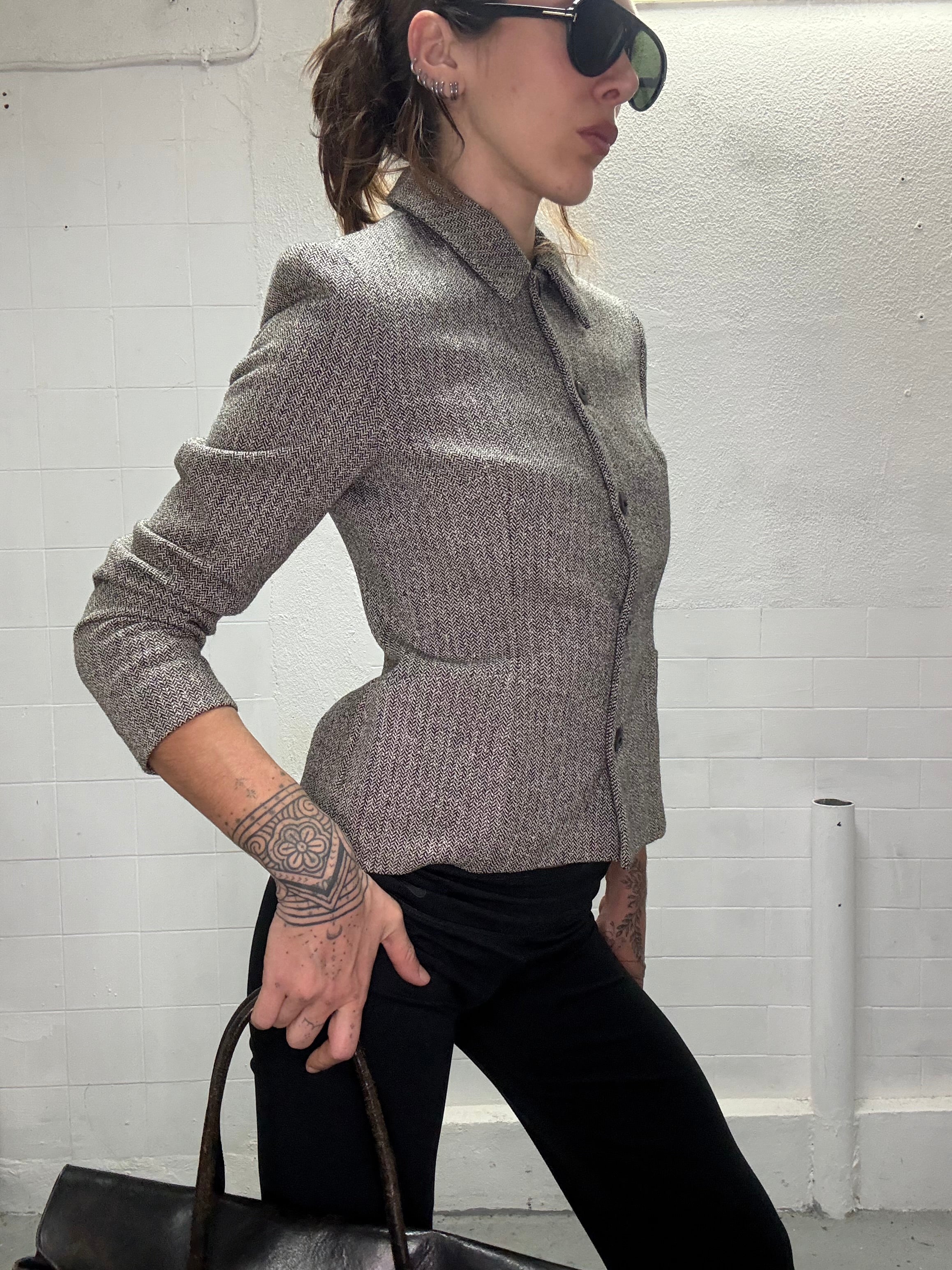 078 BUTTON UP BLAZER