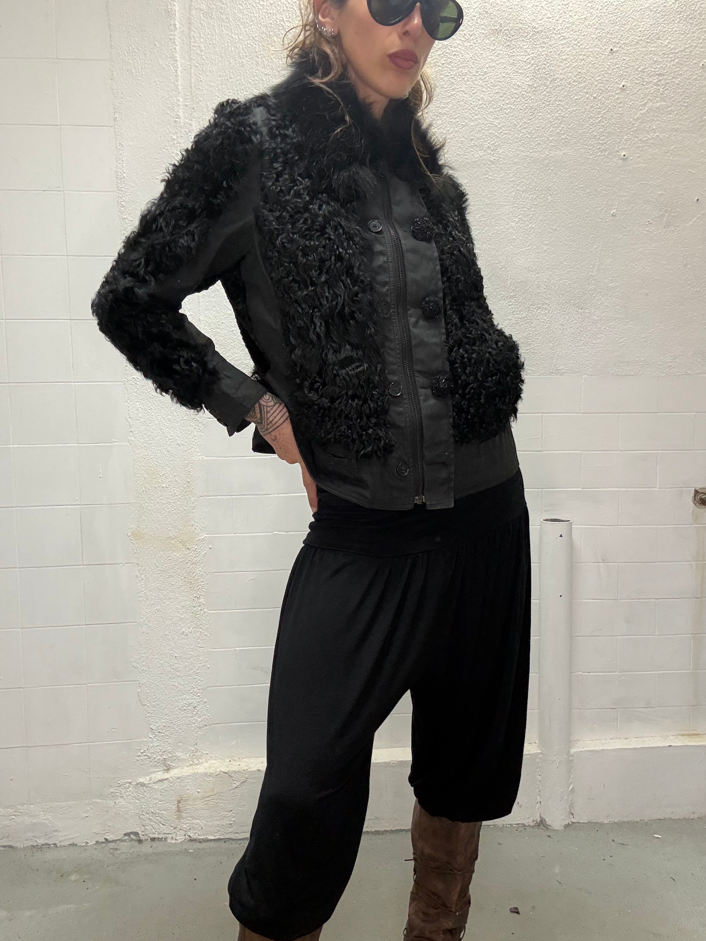 0101 REAL MESS FUR JACKET