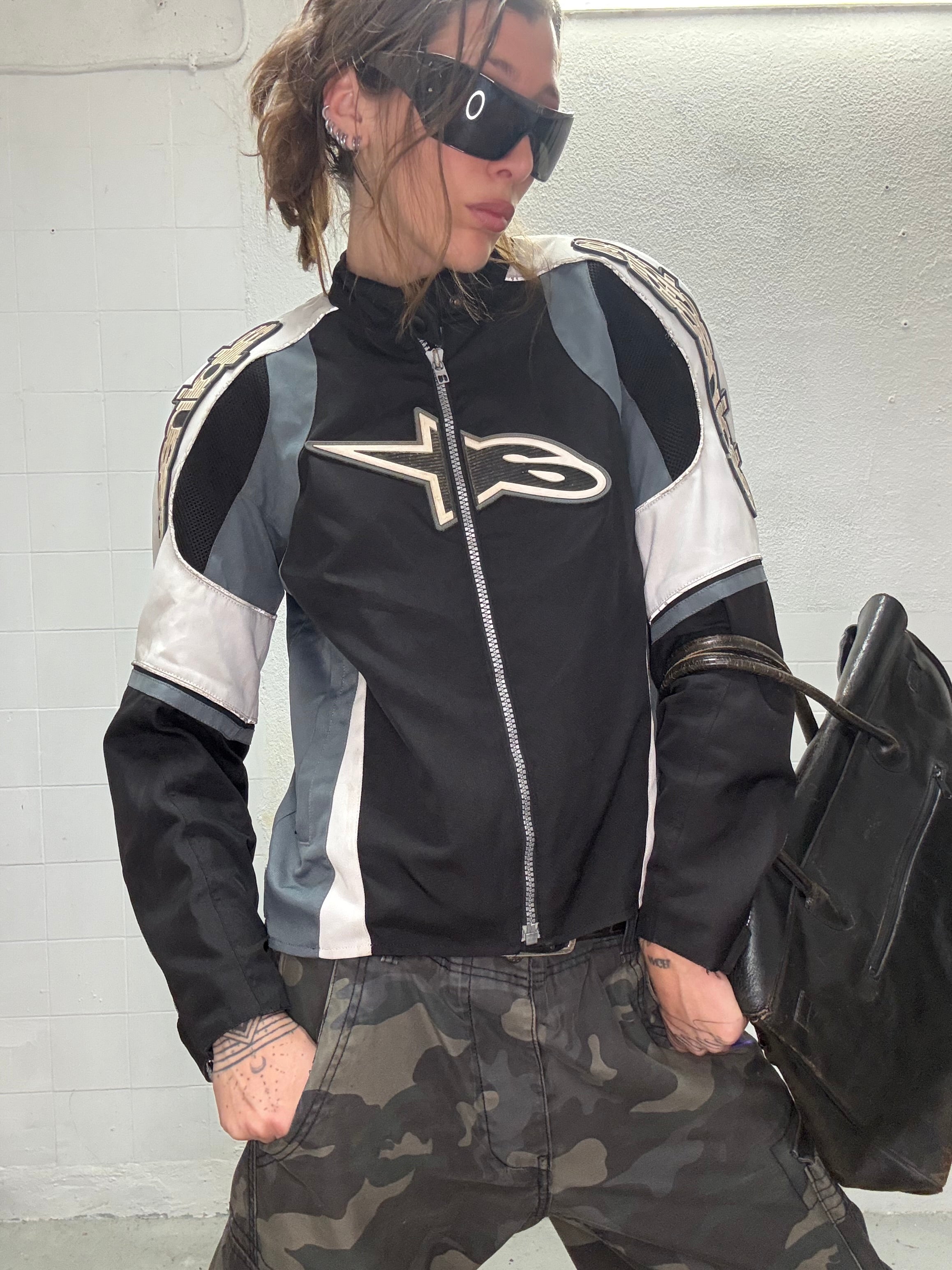 072 BIKER STRUCTURED JACKET