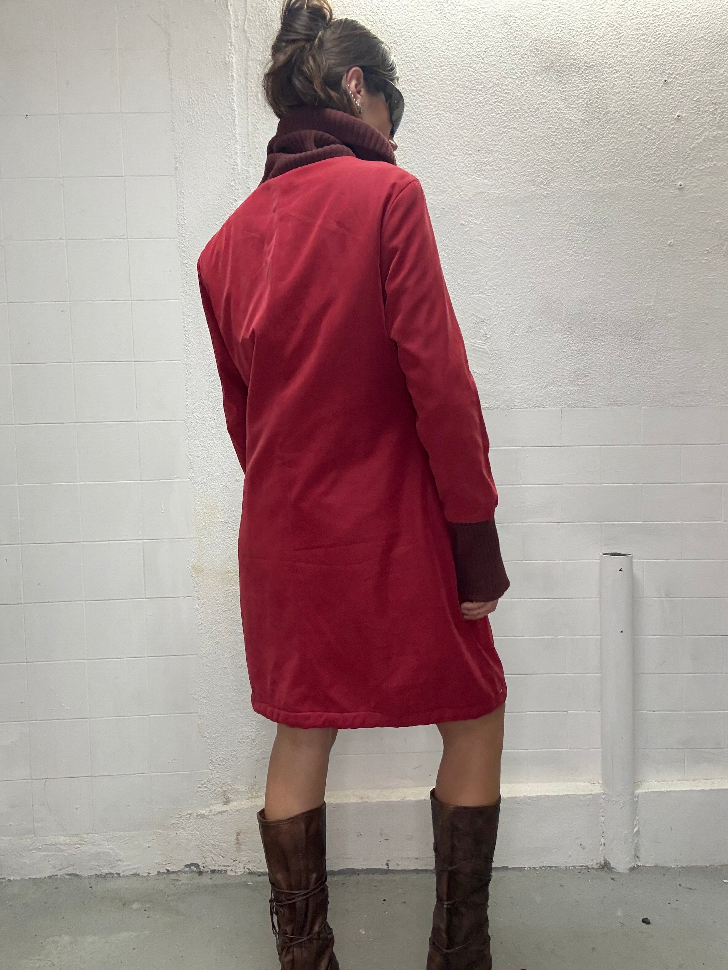 064 SKUNKFUNK MEDIUM LONG COAT