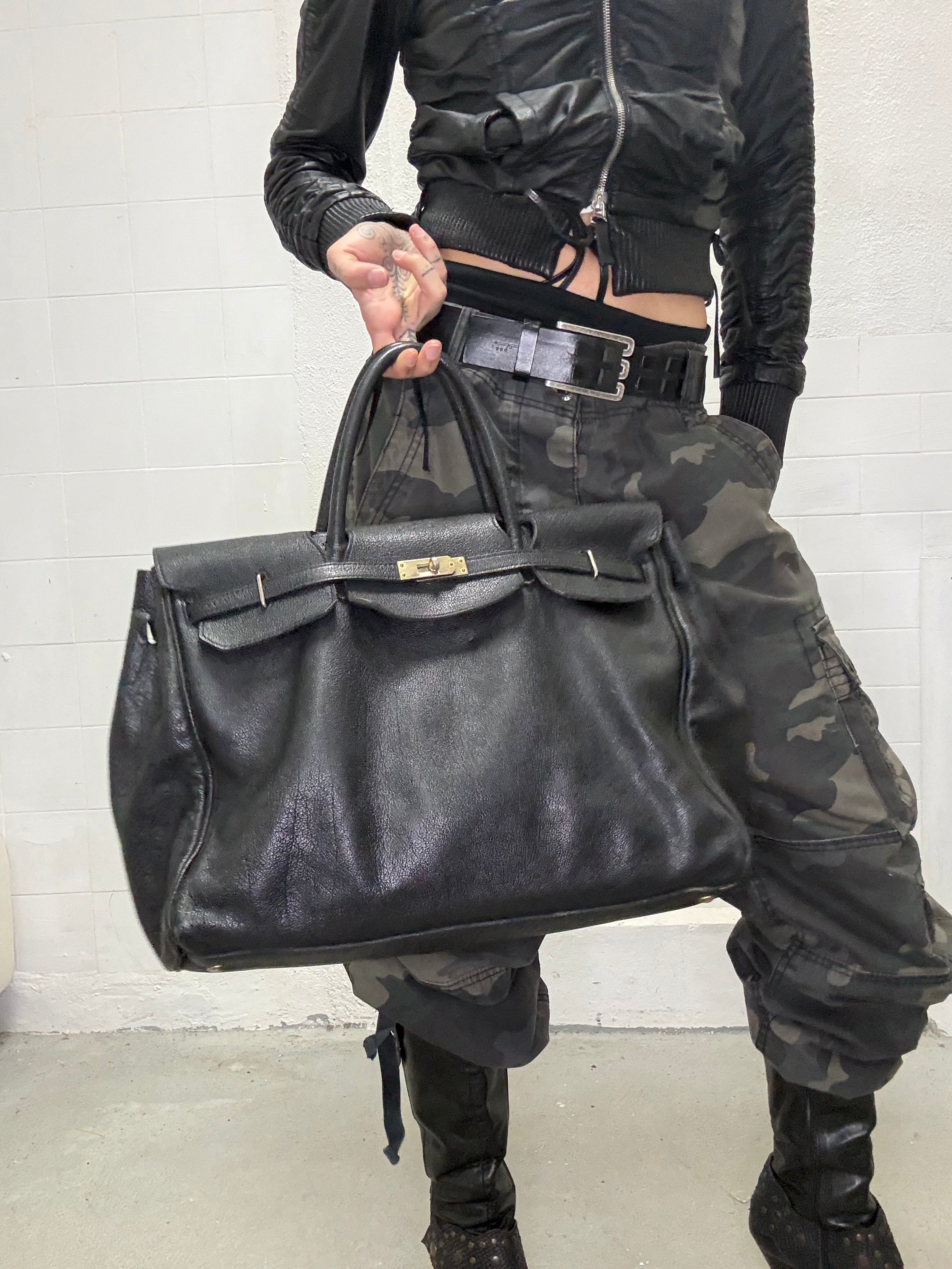 0100 FIRKIN REAL LEATHER BAG