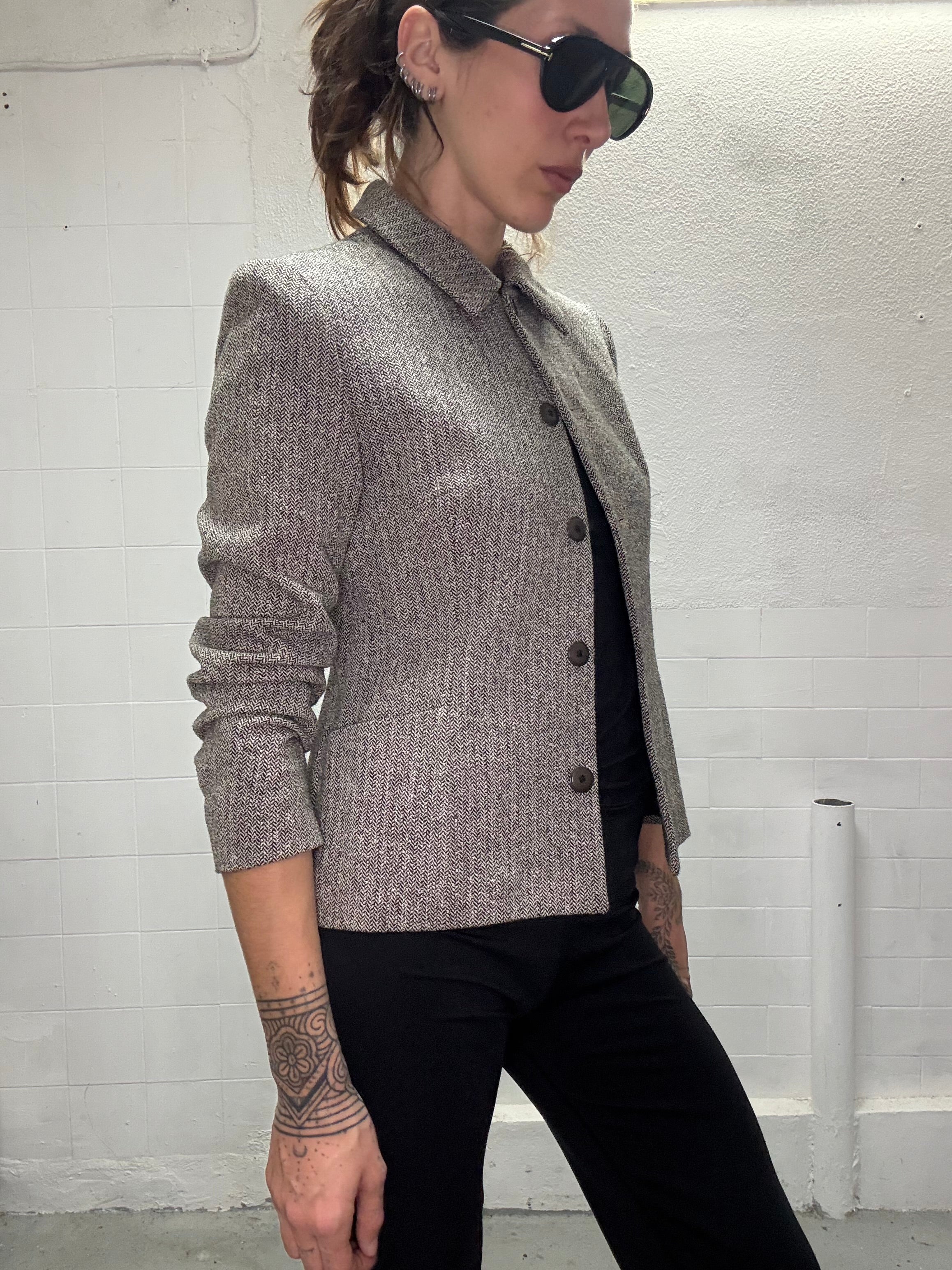 078 BUTTON UP BLAZER