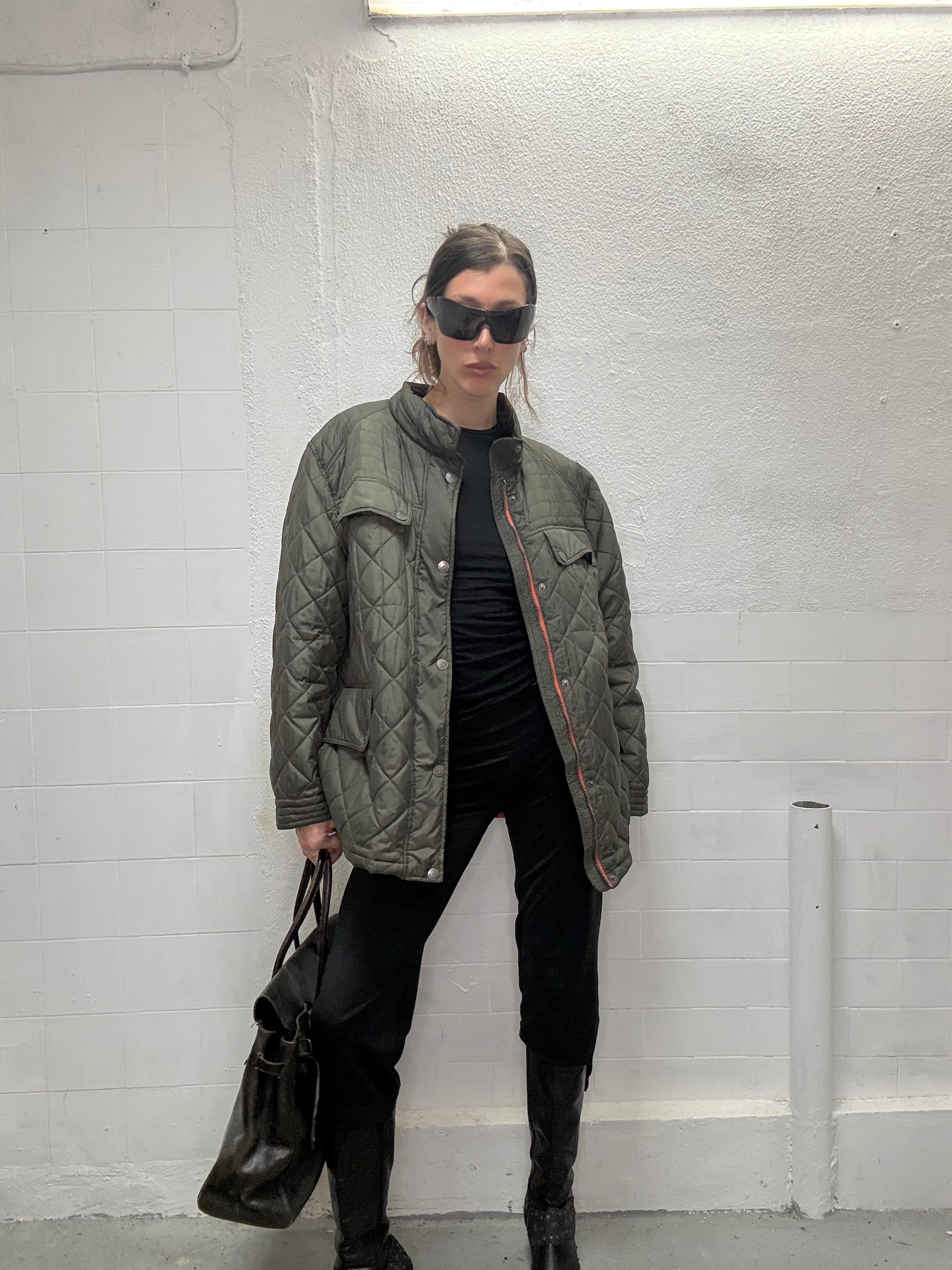 068 MILITARY QUILTED JACKET